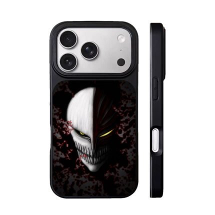 Bleach Ichigo hollow mask yellow eyes dark bloody Phone Case