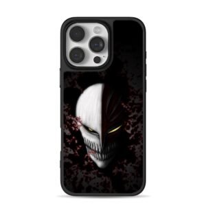 Bleach Ichigo hollow mask yellow eyes dark bloody Phone Case