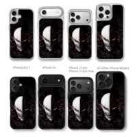 Bleach Ichigo hollow mask yellow eyes dark bloody Phone Case