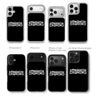 Cartoon Network block logo on black background Phone Case