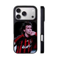 Andrea Pirlo AC Milan footballer kissing hand celebration Phone Case