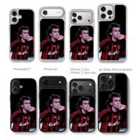 Andrea Pirlo AC Milan footballer kissing hand celebration Phone Case