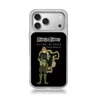 Black Clover Finral Roulacase with Black Bulls emblem Phone Case