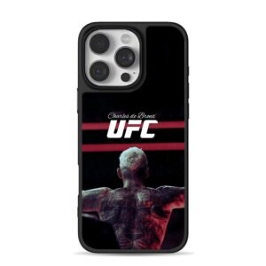 Charles do Bronx UFC tattooed MMA fighter back view Phone Case