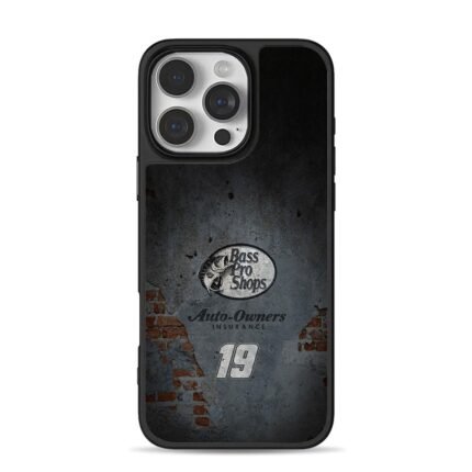 Bass Pro Shops Auto Owners 19 logo brick wall Phone Case