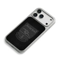 Arsenal FC retro heraldic shield with cannon and team motto Phone Case