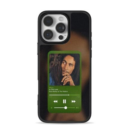 Bob Marley Legend Album Is This Love Music Player Phone Case