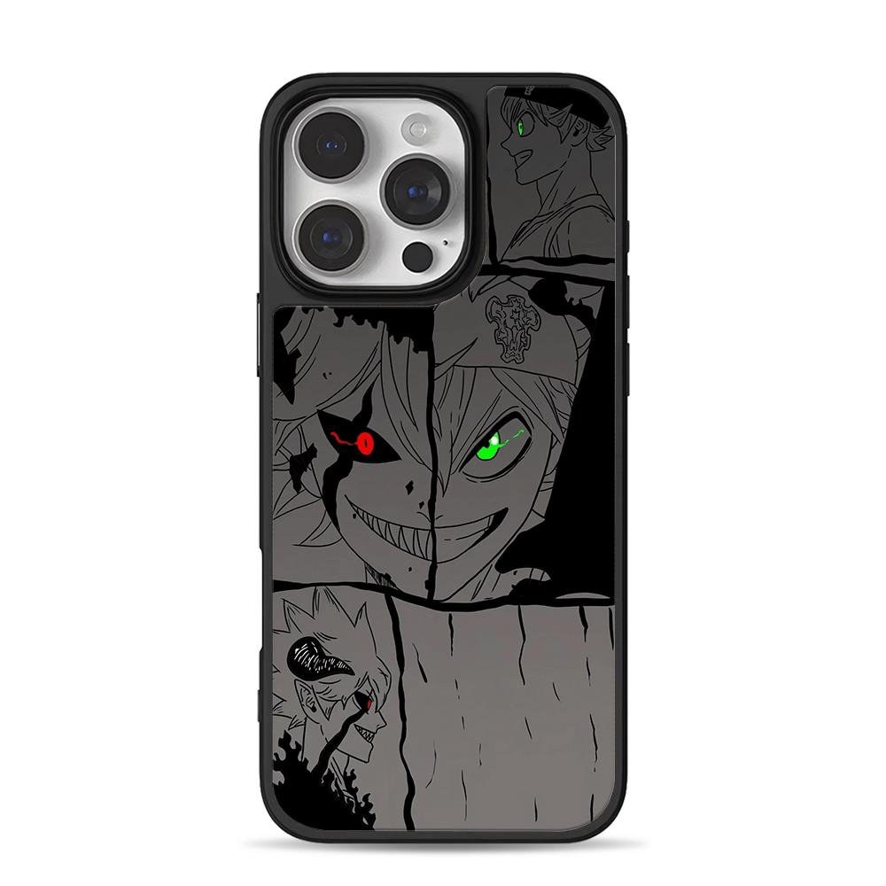 Black Clover Asta and his demon form manga panels Phone Case Black Clover Asta and his demon form manga panels Phone Case