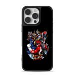 Ameri Toku Fighters tokusatsu power ranger team Phone Case
