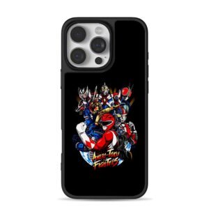 Ameri Toku Fighters tokusatsu power ranger team Phone Case