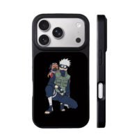 Anime Kakashi Hatake with Pakkun on his shoulder Phone Case
