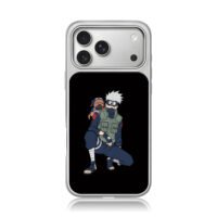Anime Kakashi Hatake with Pakkun on his shoulder Phone Case