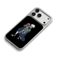 Anime Kakashi Hatake with Pakkun on his shoulder Phone Case