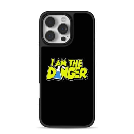 Breaking Bad I Am The Danger lab beaker art Phone Case