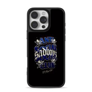 Anti Social Social Club sadboy with cupid angels Phone Case