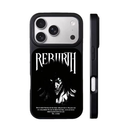 Attack on Titan Eren Titan Form Rebirth Dark Art Phone Case