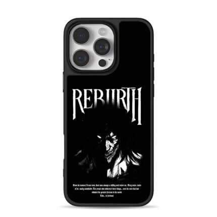 Attack on Titan Eren Titan Form Rebirth Dark Art Phone Case