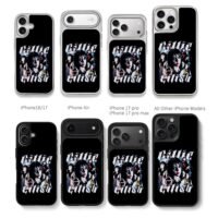 Billie Eilish vintage text portrait collage Phone Case