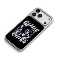 Billie Eilish vintage text portrait collage Phone Case