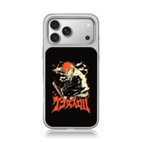 Bleach Hollow Ichigo with katana anime art Phone Case
