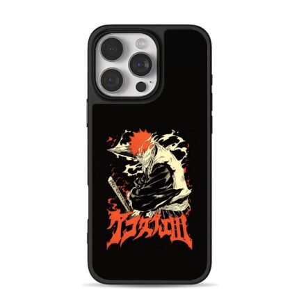 Bleach Hollow Ichigo with katana anime art Phone Case