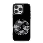 Camo circular Jordan jump basketball silhouette logo Phone Case