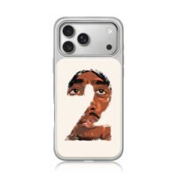 2pac face forming number 2 art Phone Case
