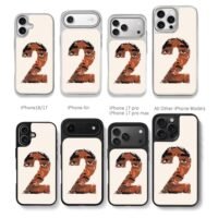 2pac face forming number 2 art Phone Case