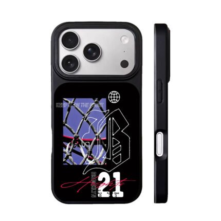 Brooklyn 21 basketball hoop keep it on court Phone Case