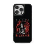 Alien Romulus horror poster with xenomorph and cast Phone Case