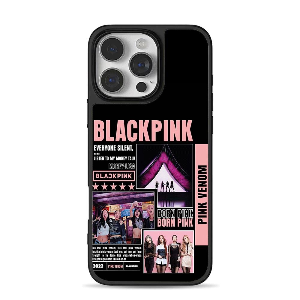 Blackpink Pink Venom Born Pink kpop poster Phone Case Blackpink Pink Venom Born Pink kpop poster Phone Case