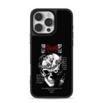Berserk Skull Knight gothic metal skull art print Phone Case
