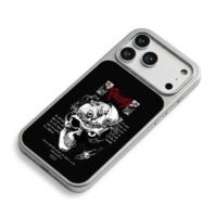 Berserk Skull Knight gothic metal skull art print Phone Case
