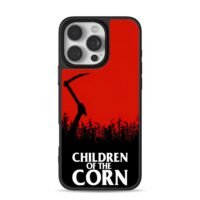 Children of the Corn scythe cornfield horror art Phone Case