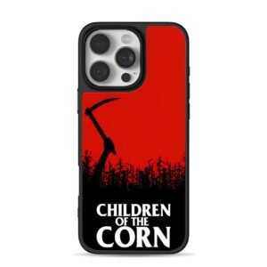 Children of the Corn scythe cornfield horror art Phone Case