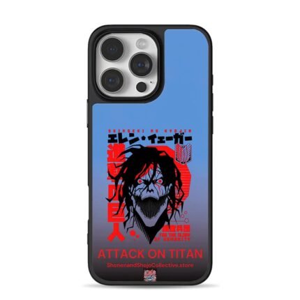 Attack on Titan Eren Yeager Attack Titan Survey art Phone Case