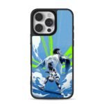 Anthony Edwards Timberwolves basketball dribble art Phone Case