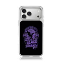 Black Sabbath winged demon purple vintage logo Phone Case