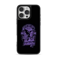 Black Sabbath winged demon purple vintage logo Phone Case