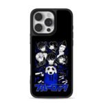 Blue Lock anime soccer boy group holding a soccer ball Phone Case