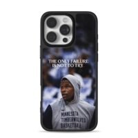 Anthony Edwards Minnesota Timberwolves Nike motto Phone Case