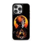 Bleach Ichigo half hollow mask blood moon art Phone Case