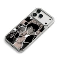 Blue Lock Isagi Kaiser soccer manga collage Phone Case