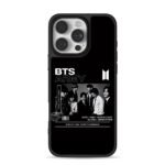 BTS ARMY seven-member K-pop group photo with their official logo Phone Case