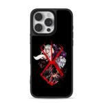 Berserk emblem with Guts Griffith and apostles Phone Case