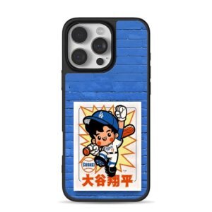 Chibi Shohei Ohtani LA Dodgers baseball player Phone Case