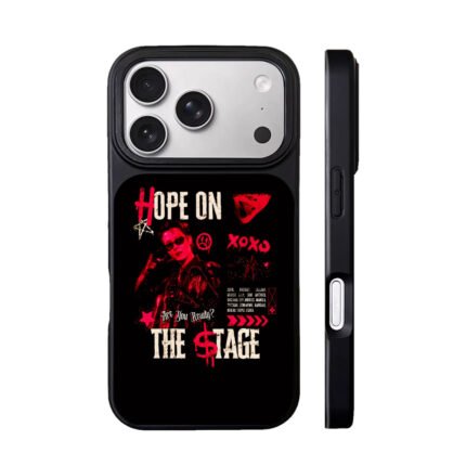 BTS Jhope Hope On The Stage red concert punk print Phone Case