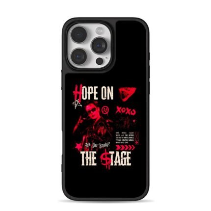 BTS Jhope Hope On The Stage red concert punk print Phone Case