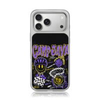 Camp Java graffiti smiley bike helmet basketball Phone Case