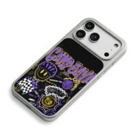 Camp Java graffiti smiley bike helmet basketball Phone Case